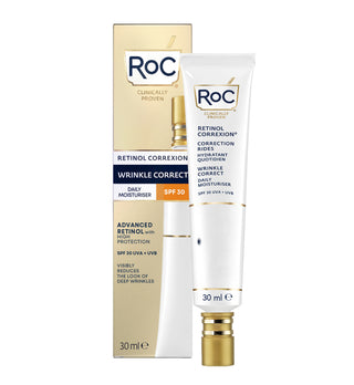 RoC Skincare product image - SKU WrinkleCorrectDailyMoisturiser, professional anti-aging skincare treatment