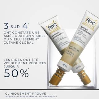 Crème nuit Correction rides Rides profondes