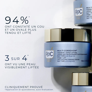 Crème anti-relachement raffermissante  - Fermeté + Effet Lifting 