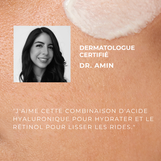 Dermatologue Crème hydratation maximale soin lissant rétinol pour rides
