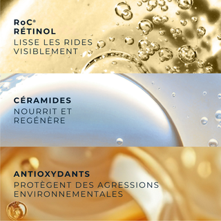 Serum capsules soin lissant rétinol pour rides