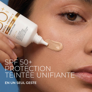 SOLEIL PROTECT Fluide Teinté Hydratant SPF 50+