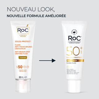 SOLEIL PROTECT Fluide Teinté Hydratant SPF 50+